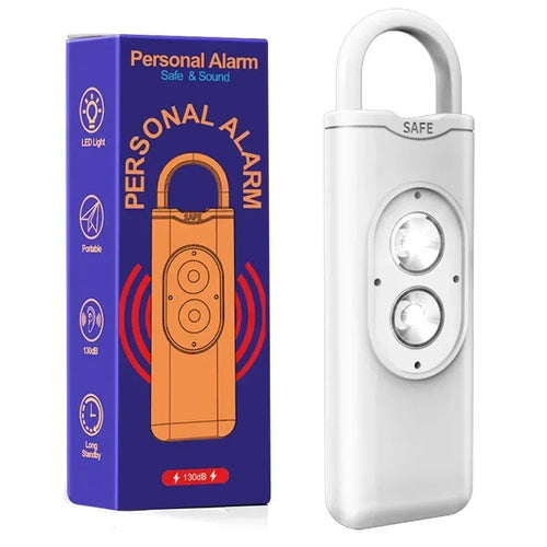 Self Defense Alarm 130dB LED Light Anti-wolf Alert for Teenagers Women