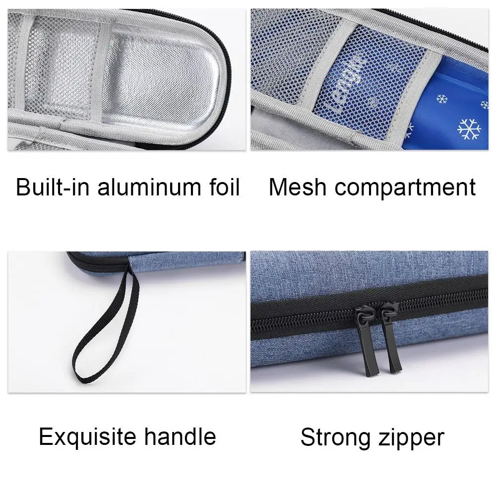 Portable Waterproof Diabetic Insulin Cooling Bag Carry-on Protector