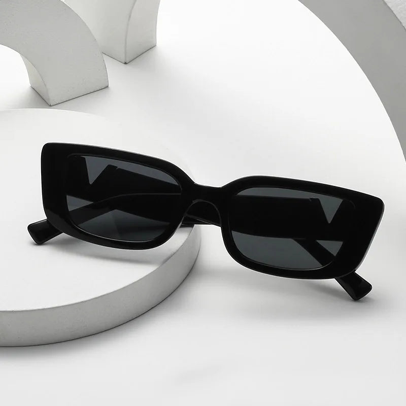 Fashion Cat Eye Sunglasses Luxury V Sun Glasses For Ladies Classic