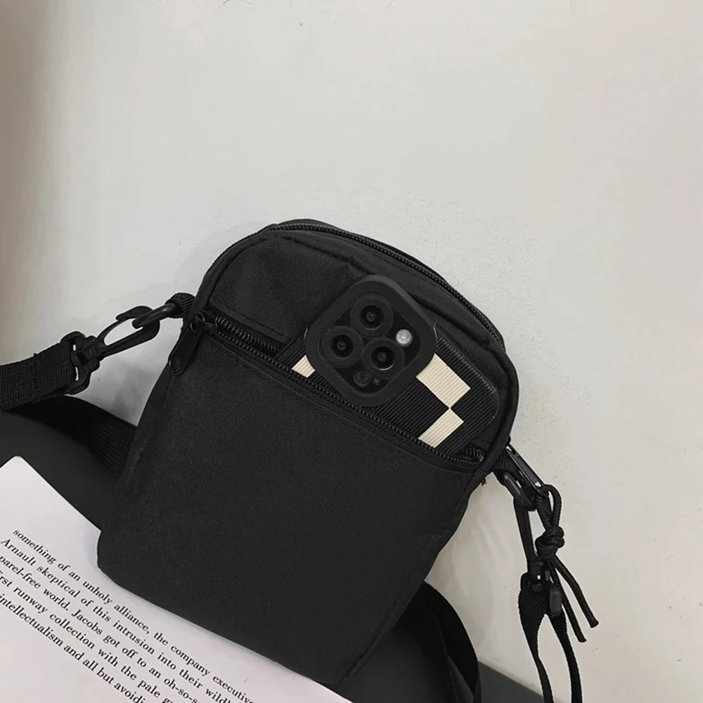 Minimalist Functional Chest Bag Bags For Men Casual Small Zipper