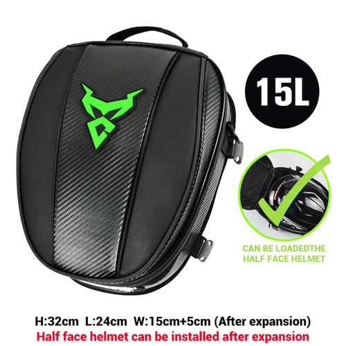 Motocentric Waterproof Motorcycle Tail Bag Multifunction Motorcycle