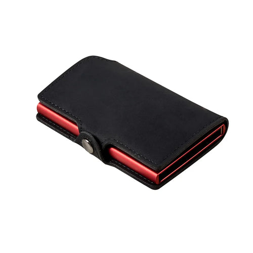 Mens Slim Wallet with Money Clip Pop up RFID Blocking Credit Card