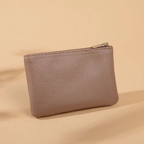 Fashion Leather Short Coin Purses Women Small Change Money Bags Pocket