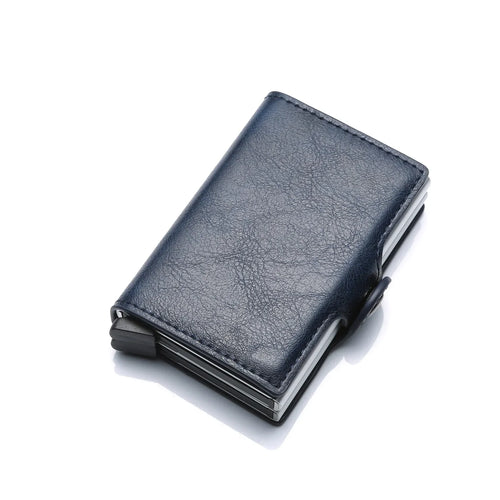 Rfid Men Card Wallets Carbon Fiber Slim Mini Wallet 14 Card Holders