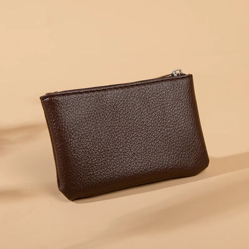 Fashion Leather Short Coin Purses Women Small Change Money Bags Pocket