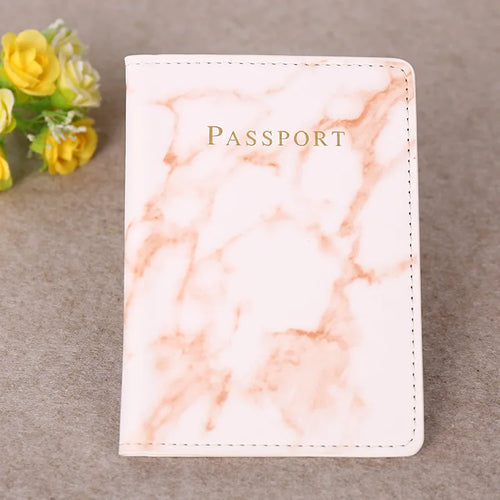 Simple Fashion Passport Cover World Map Thin Slim Travel Passport