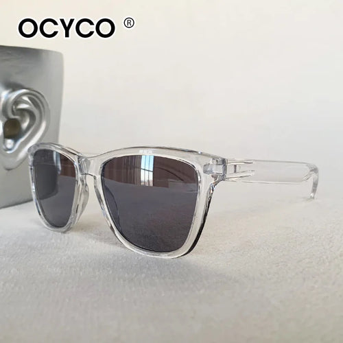Fashion Vintage Square Sports Sunglasses Men Women Fishing Driving For