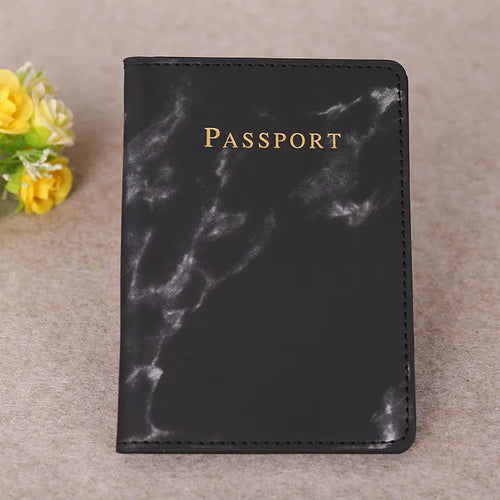 Simple Fashion Passport Cover World Map Thin Slim Travel Passport