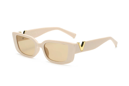 Fashion Cat Eye Sunglasses Luxury V Sun Glasses For Ladies Classic