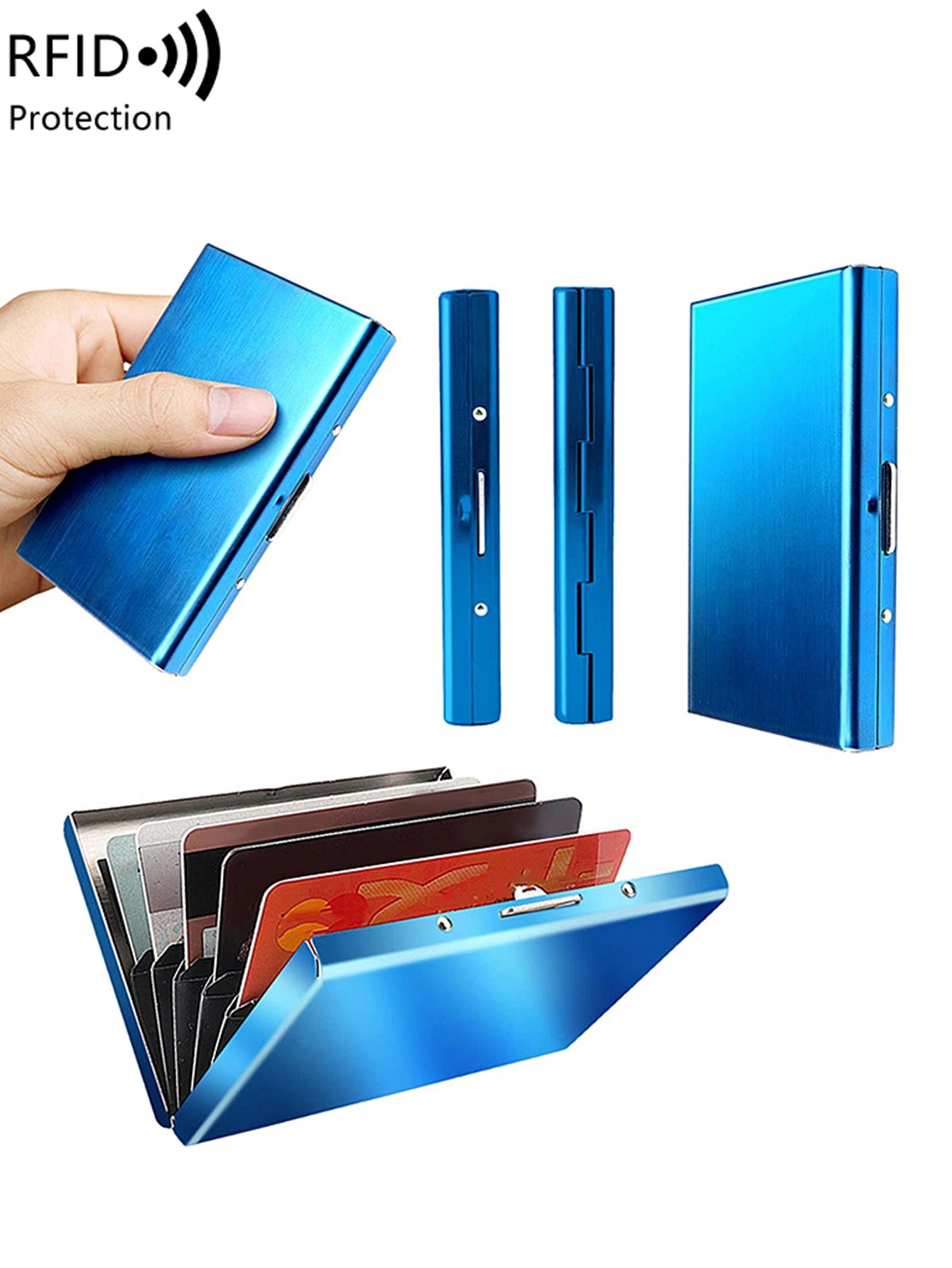 MIYIN credit card holder stainless steel credit card holder metal ID