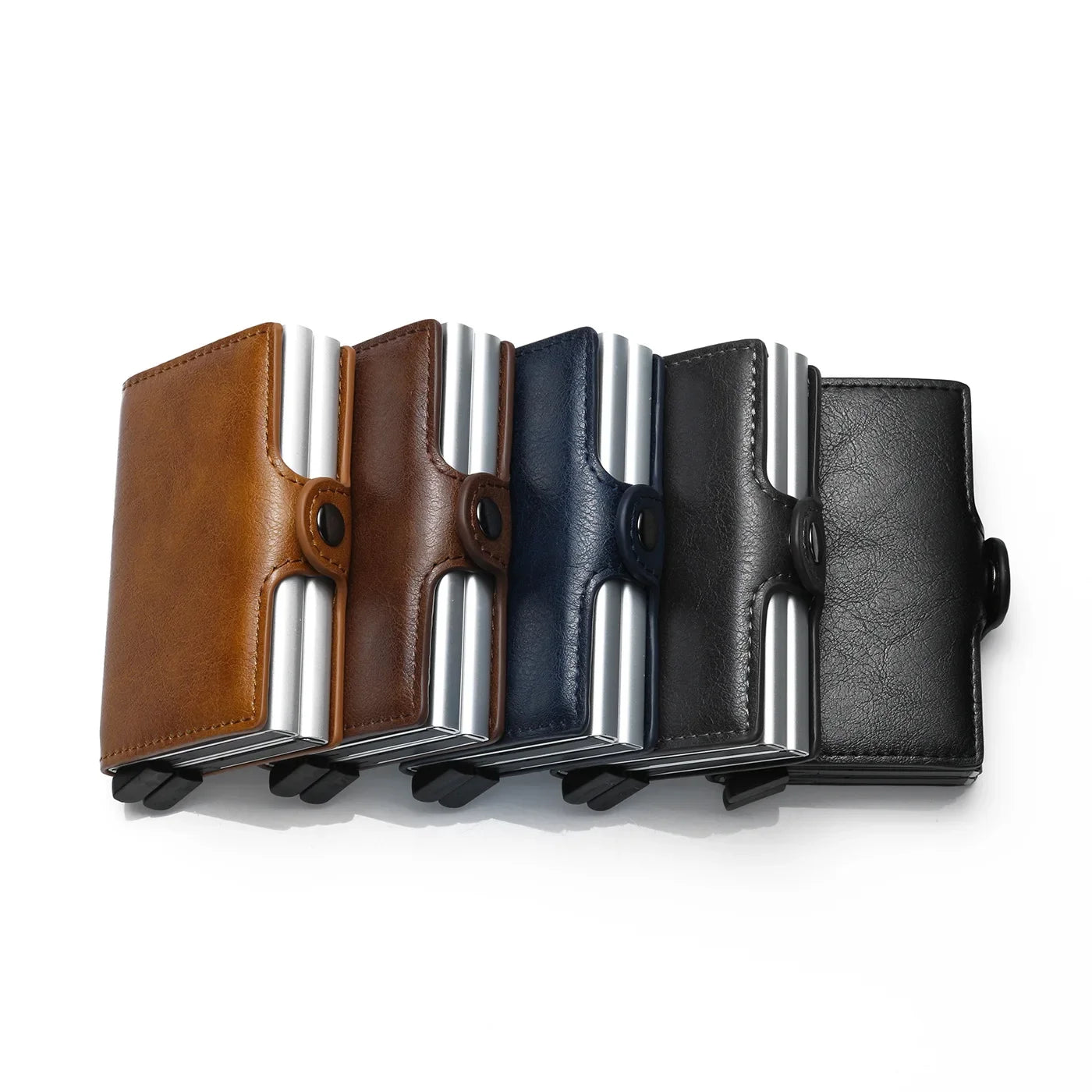 Rfid Men Card Wallets Carbon Fiber Slim Mini Wallet 14 Card Holders