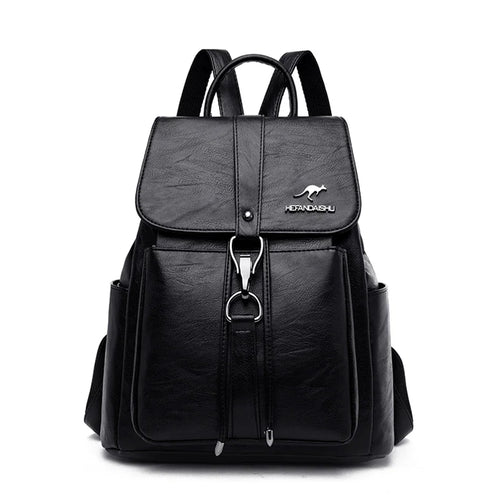 Bagpack Luxury Women Backpack Soft Leather Backpacks for Teenage Girls