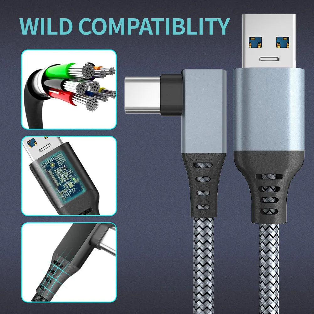 Link Cable 3 6 5M USB A To Type C For Oculus Quest 2 Quest2 Accessory