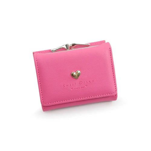 New Mini Short Women Wallets High Quality Coin Pocket Luxury Female