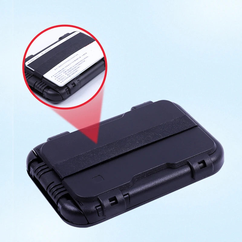 RFID Anti-Theft Brush Multi-Function Card Bag Aluminum Alloy Wallet