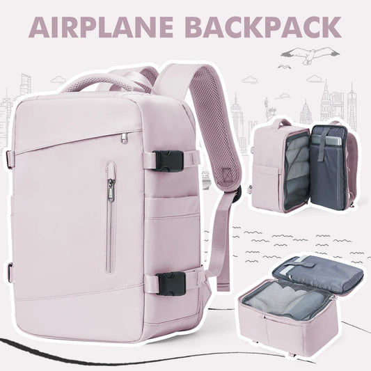 Women's Backpack Travel Suitcase Cabin Bag Aircraft Ryanair 40x20x25