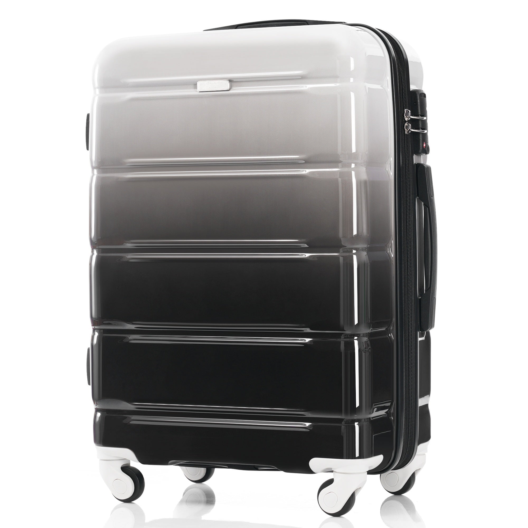 Luggage Set of 3, 20-inch with USB Port, Airline Certified Carry-on